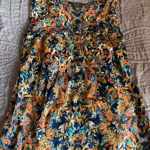 Eddie Bauer Multicolor Floral Top